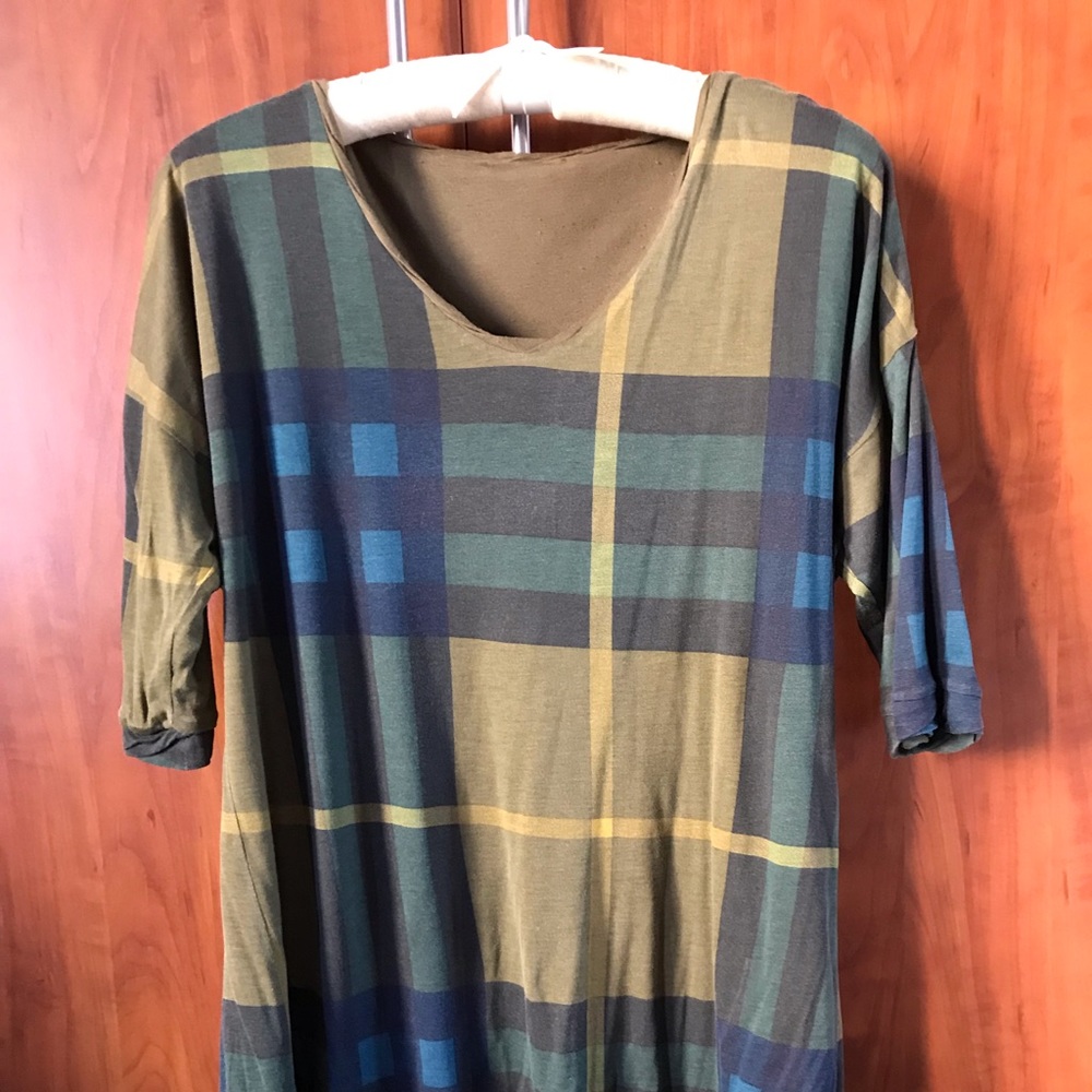 Burberry Reversable Check T-Shirt